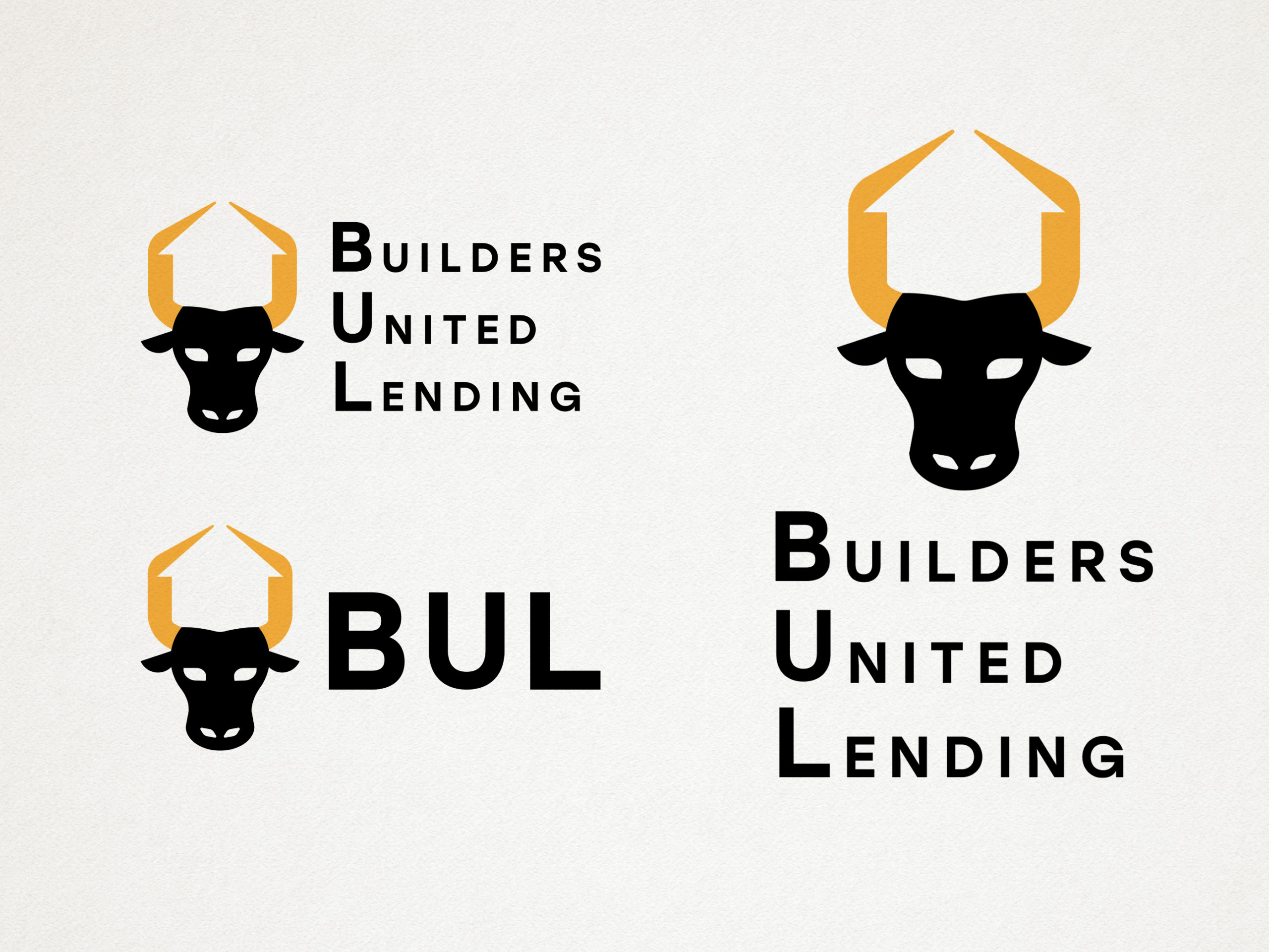 Builders United Lending Logo Options 3